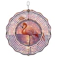 thumbnail image 1 of Era Gift Pink Flamingo Wind Spinner, Tropical Summer 3D Kinetic Art, Garden Yard Decor, 1 of 4