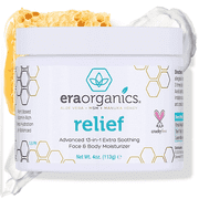 Era Organics Relief Advanced Healing Moisturizer for Dry & Damaged Skin, 4 oz