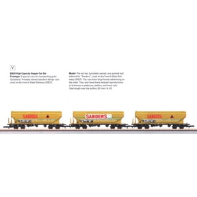 Era V Hopper Car Set -- SNCF French State Railways