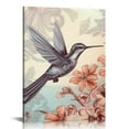 thumbnail image 1 of Erapdaur Bird Flower Sky Wall Art Canvas Print Modern Painting for Home Bedroom Bathroom Decor - Living Room Office Wall Decor 12x16 in, 1 of 5