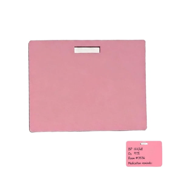 Erasable Badge Sticky Notes, Reusable ID Card Notepad for Nurses Doctors Teachers