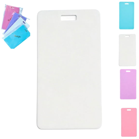 Erasable Badge Sticky Notes – Reusable Silicone Notepad for Nurses & Doctors, Write with Ballpoint Pen, Wipe with Alcohol(White1PCS)