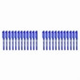 thumbnail image 1 of Erasable Ballpoint Pen, 24 Pcs Blue Eraser Pen, 0.5mm Refillable Eraser Pen, Rollerball Erasable, 1 of 7