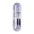 thumbnail image 1 of Erasable Blue Ink Pen EF Fine Nib Fountain Pen Stainless Steel Precision Writing Instrument Ink Capacity Flow Control System Calligraphy Practice Pen(Purple), 1 of 4