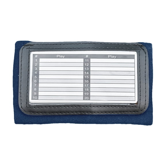 Erasable Football Tactics Display Double Sided and Wrist Strap Attachments for Convenient Mobile Use by Coaches