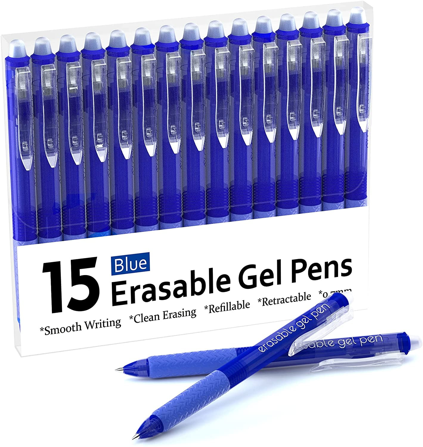  Customer reviews: Lineon Erasable Gel Pens, 18 Colors  Retractable Erasable Pens Clicker, Fine Point, Make Mistakes Disappear,  Assorted Color Inks for Drawing Writing Planner and Crossword Puzzles