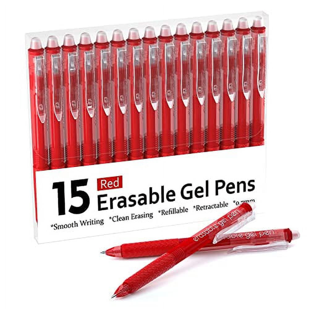  BAYTORY 12Pcs Retractable Erasable Gel Pens No Bleed