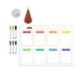 Erasable Message Board Refrigerator Sticker Pvc Whiteboard
