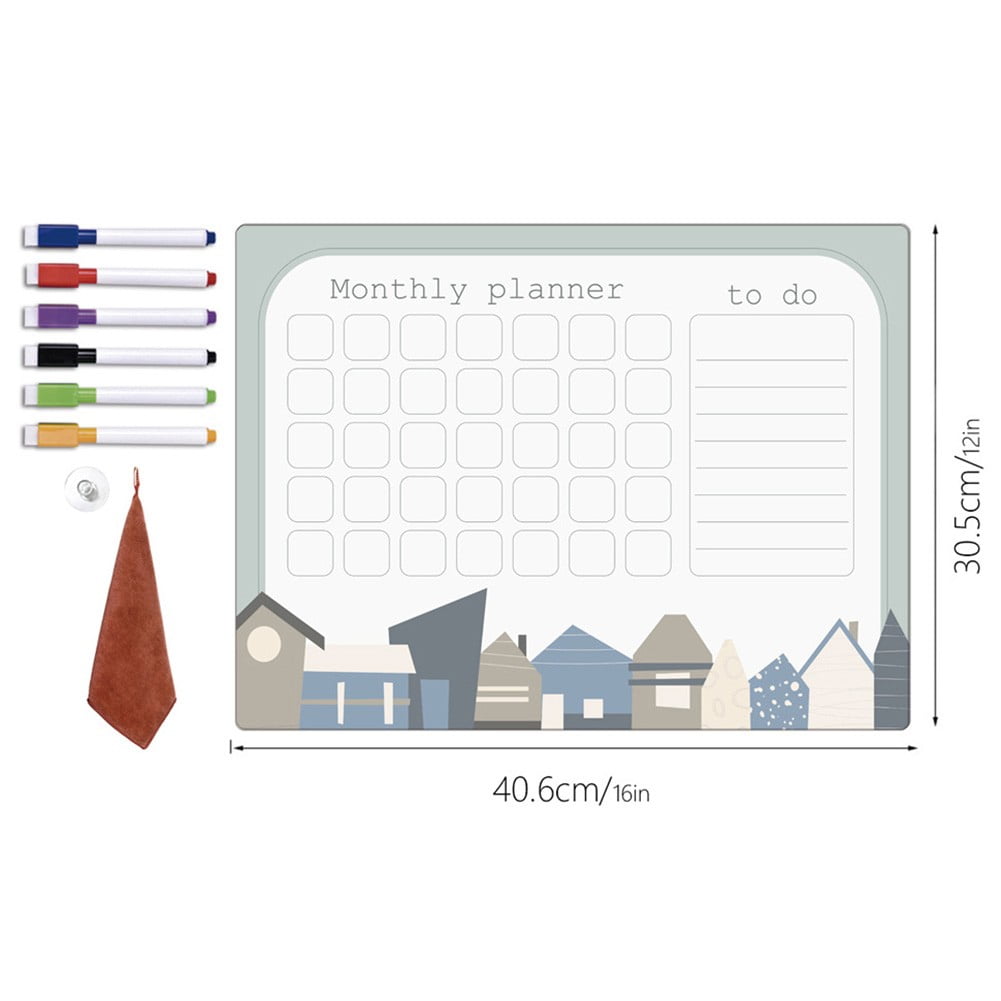 Erasable Message Board Refrigerator Sticker Pvc Whiteboard