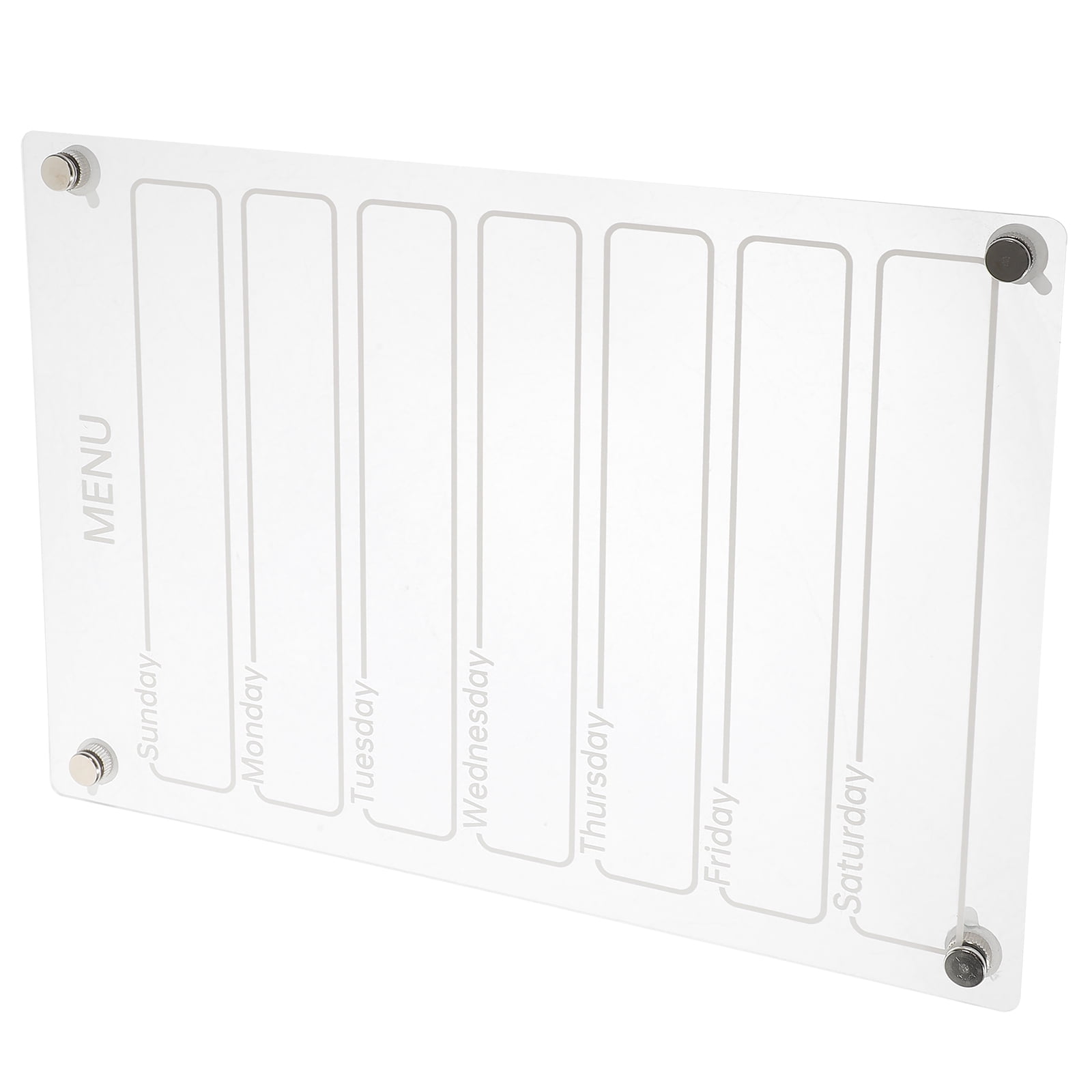 Erasable Notepad Dry Erase Boards Refrigerator Message Acrylic