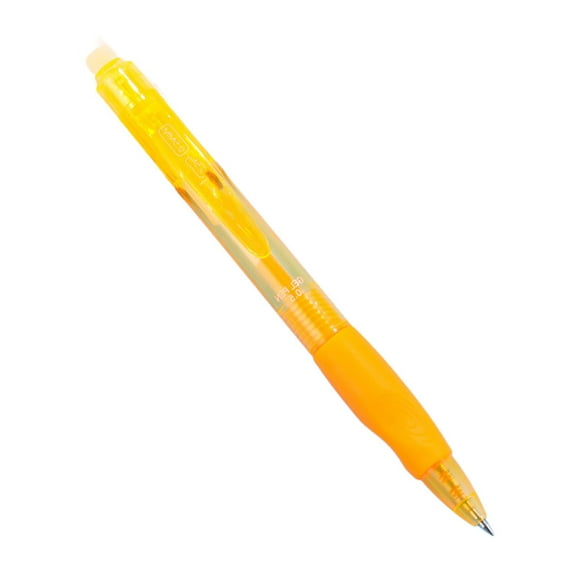 Erasable Pens, Click Fine Point 0.5 mm Retractable Erasable Gel Pens for Completing Sudoku and Crossword Puzzles (Yellow/1 Pcs) 5.7Inches