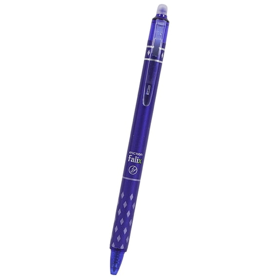 Erasable Pens Clicker Retractable Gel Ink Pen 0.5mm Fine Point Black Blue Red Ink Smooth Writing Erasable Pen for Office Work Journaling Planning Daily Notes 1PC Fine Point Pen Classroom Essentials