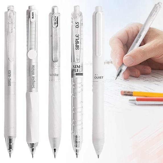 Erasable Pens Fine Point Erasable Highlighters Erasable Markers Colored Pens Fine Line Drawing Markers Refillable & Retractable Gel Ink Pens Colorful Journal Pens Erasable Stationery Pens B