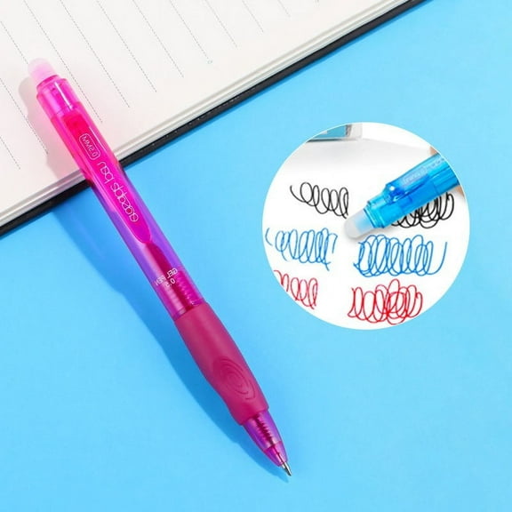 Erasable Pens,Fine Point Retractable Erasable Gel Pens , Friction Erase Ink for Note Taking, Planners, Homework, Office Supplies, Smudge-Free Writing