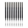 thumbnail image 1 of Erasable Pens Friction Pens Refills, 10Pcs 0.7 Mm Black Rollerball Pen Refills Set, 1 of 8