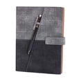 thumbnail image 1 of Erasable Reusable Notebook, Qiopertar Under $5 10ml Smart Reusable Notebook A5 Water Proof Erasable Smart Notebook Repeating Loose Leaf Diary Stone Paper Business Notebook, 1 of 2
