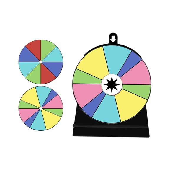 Acrylic Spinner Board Erasable Prize Wheel For Prize Draws Features Frictionless And Wipeable Coating