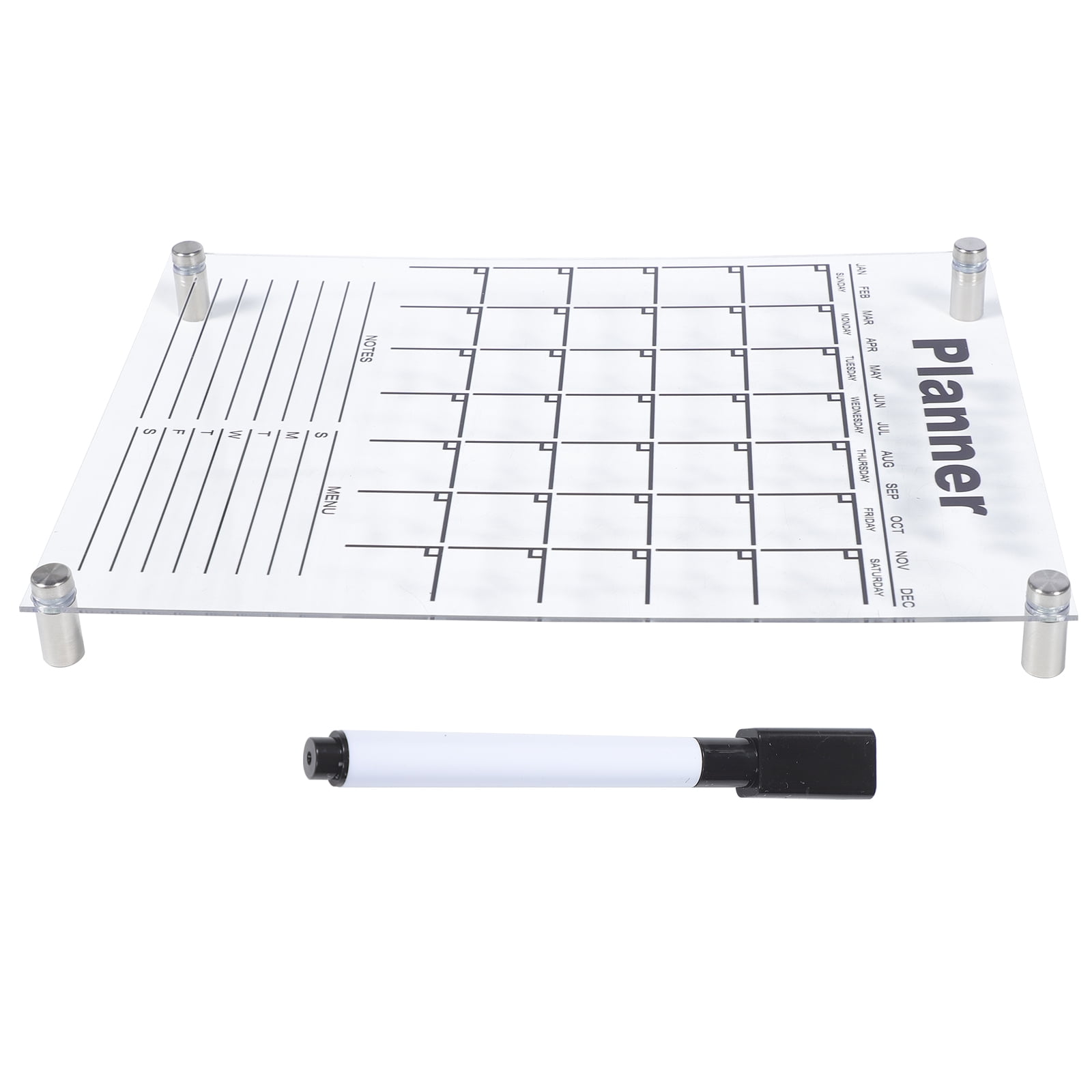 Erasable Writing Board Clear Acrylic Dry Erase Wallpaper for