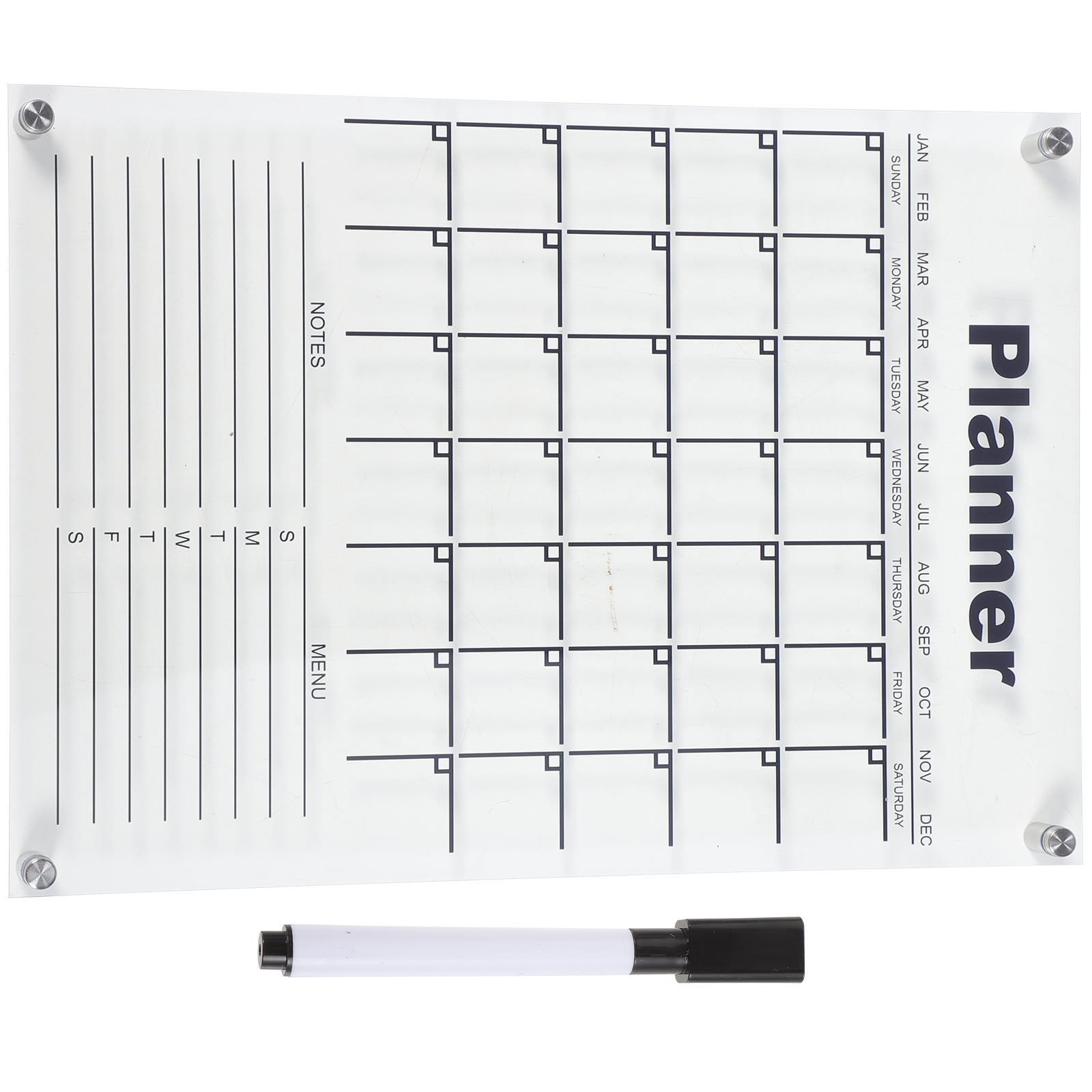 Erasable Writing Board Dry Erase Wallpaper Mini Refrigerator Desktop