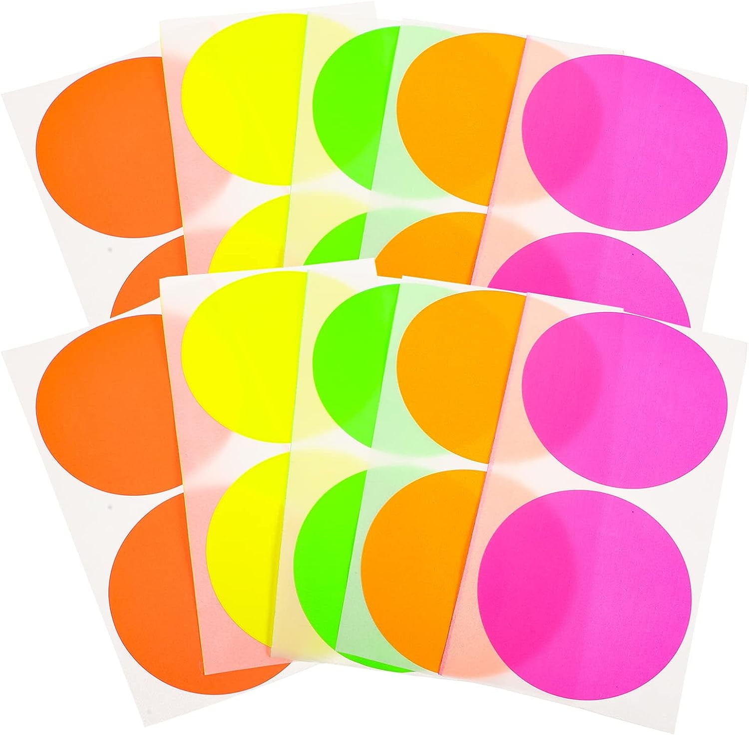 Erase Stickers Dot 100pcs Coding Labels Circle Dot Coding Label for