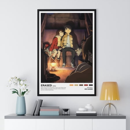 Erased Anime Minimalist Poster Unframed Size 24''x36'' GooGate
