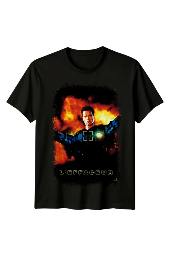 Eraser (1996) Movie Poster Inspired T-Shirt Retro 90s Tee Unisex