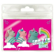Eraser Buddiez - Unicorn from Deluxebase. Rubber Eraser Stationary Set for School. Novelty and Cute Erasers for School and Office Desk Accessories. Great Unicorn School Supplies and Party Favors.