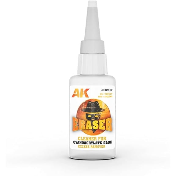 AK Interactive CA Glue Remover Eraser 20g Model Cleaner