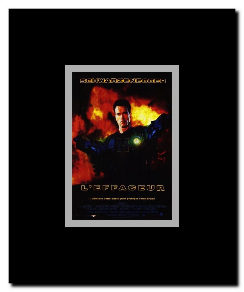 Eraser Framed Movie Poster