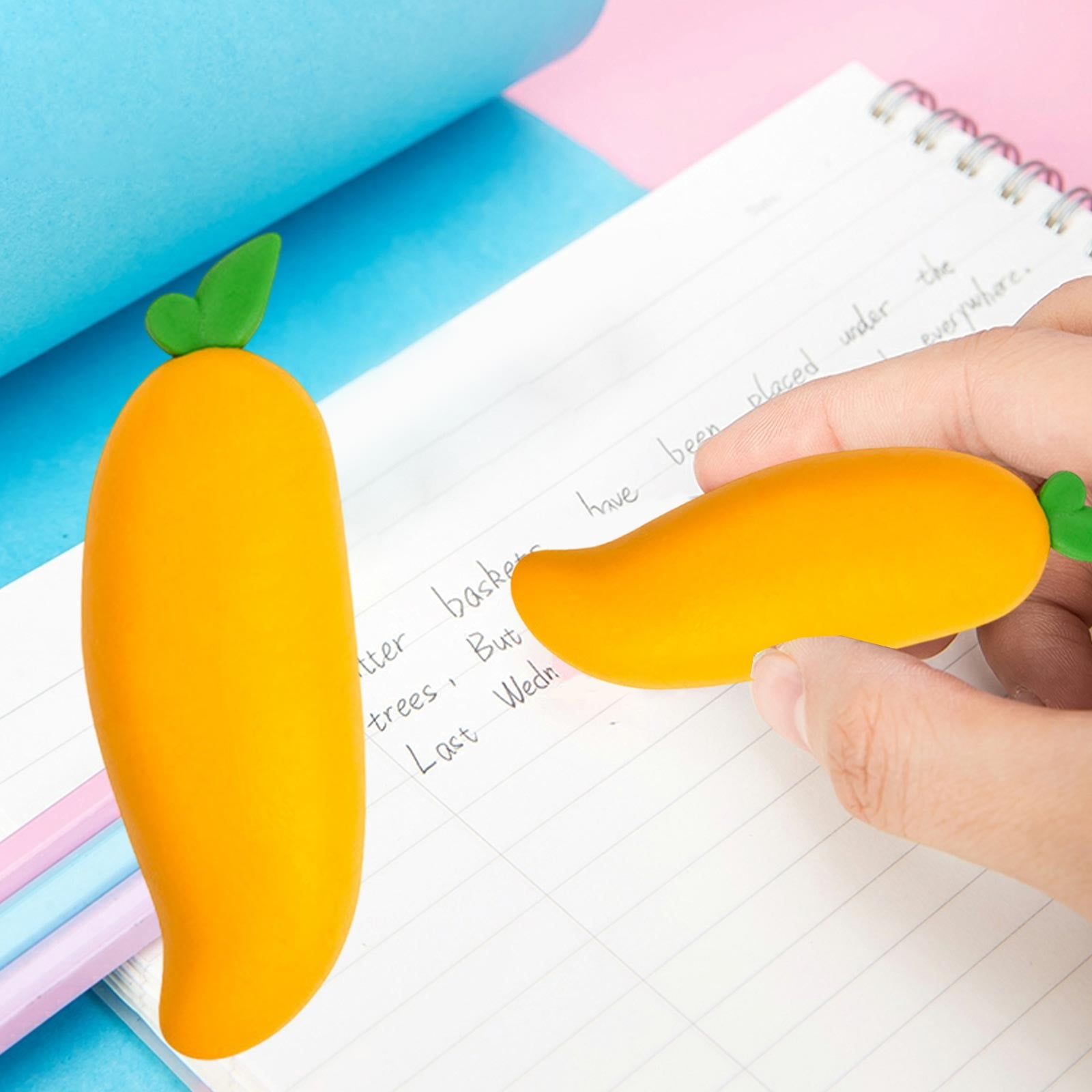Push Eraser For STUDEN*s - Traceless Wheel Design With Interactive