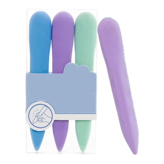 Eraser Pen,Pen-Shaped Grip Eraser, Hole Pencil Eraser, Erase The Clean Eraser, For Student Prizes, Sketching And Drawing Eraser-Style B