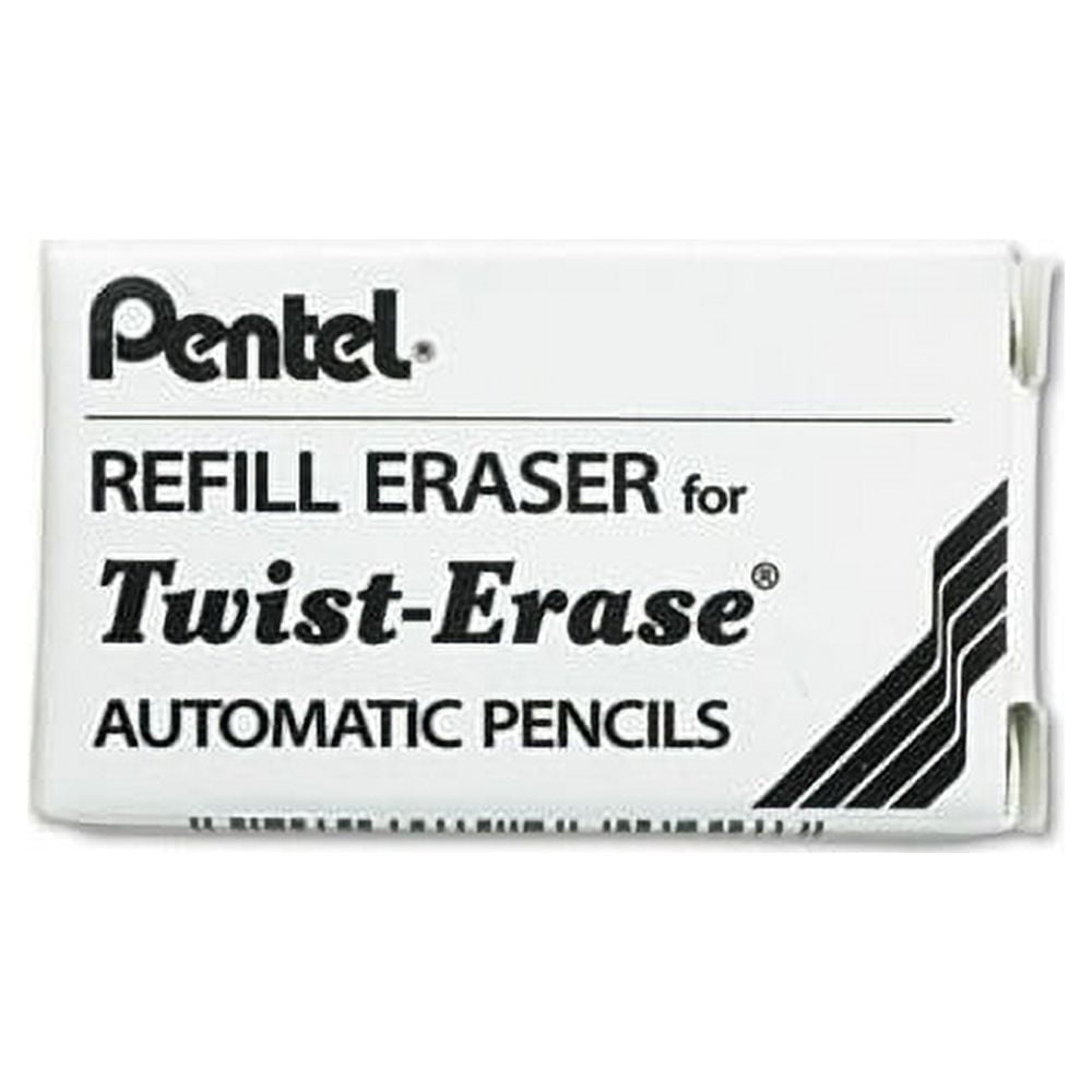 Eraser Refill for Pentel TwistErase Mechanical Pencils 3/Tube