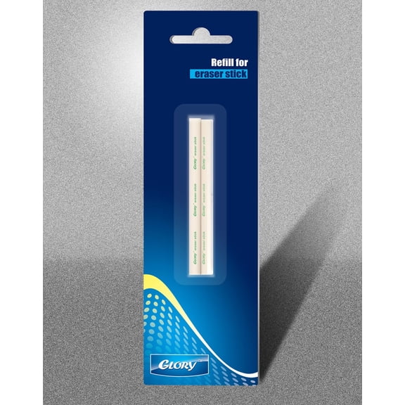 Eraser Stick Refills, 2ea, carded, CASE PACK of 50