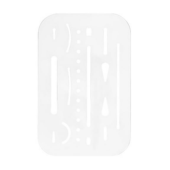 Erasing Shield Craft Stencils Drafting Tool Drawing Template Shield for Artist