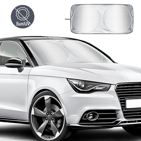Erasior Auto Sun Shade Compatible with Isuzu I-370 2007-2008, Ideal for Summer Parking, Outdoor Parking, Beach Trip, 64 x 34 In Car Use, Reliable Quality, P69T6G3W