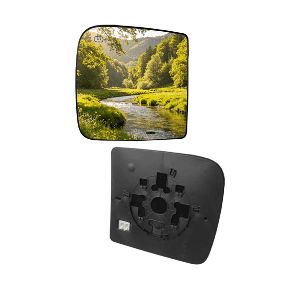Erasior Left Side Mirror Fit For Dodge Ram 3500 2010 SLT Driver Side View Mirror Glass with Backing Plate, P22X2T3W