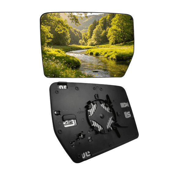 Erasior Left Side Mirror Fit For Ford F-150 2004-2010 STX Driver Side View Mirror Glass with Backing Plate, P22B3D8W