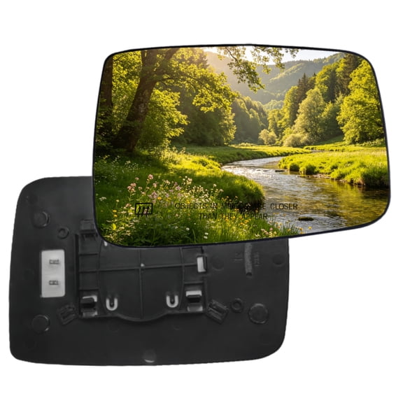 Erasior Right Side Mirror Fit For Ram 2500 2011-2018 Power Wagon Passenger Side View Mirror Glass with Backing Plate, P48R7L9W