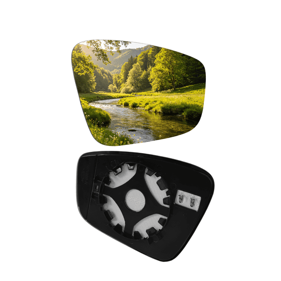 Erasior Right Side Mirror Fit For Volkswagen Jetta 2015 TDI S /SE /SEL /Trendline TDI Passenger Side View Mirror Glass with Backing Plate, P81H9J6W