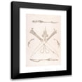 thumbnail image 1 of Erasmus Hornick 17x24 Black Modern Framed Museum Art Print Titled - Design for Spoon, Fork, Two Knives (Crossed Over Scissors), Scissors, Ear Spoon and Toothpick (16th Century), 1 of 5