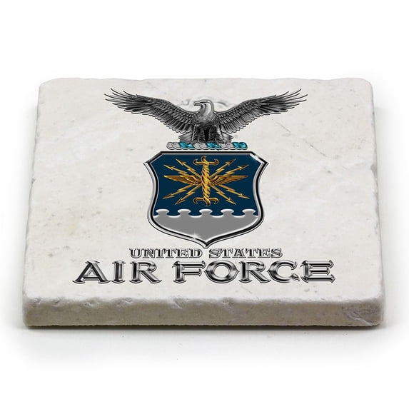 Erazor Bits MM147 Air Force USAF Missile Stone Coasters 4"X4" printed box