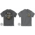 thumbnail image 1 of Erazor Bits RN2190XL Moon Shine Mason Jar Silver Foil Mens T-Shirt - Charcoal, Extra Large, 1 of 2