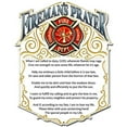 thumbnail image 1 of Erazorbits ERA042 12 x 16 in. Firemans Prayer Plasma Metal Sign, 1 of 1