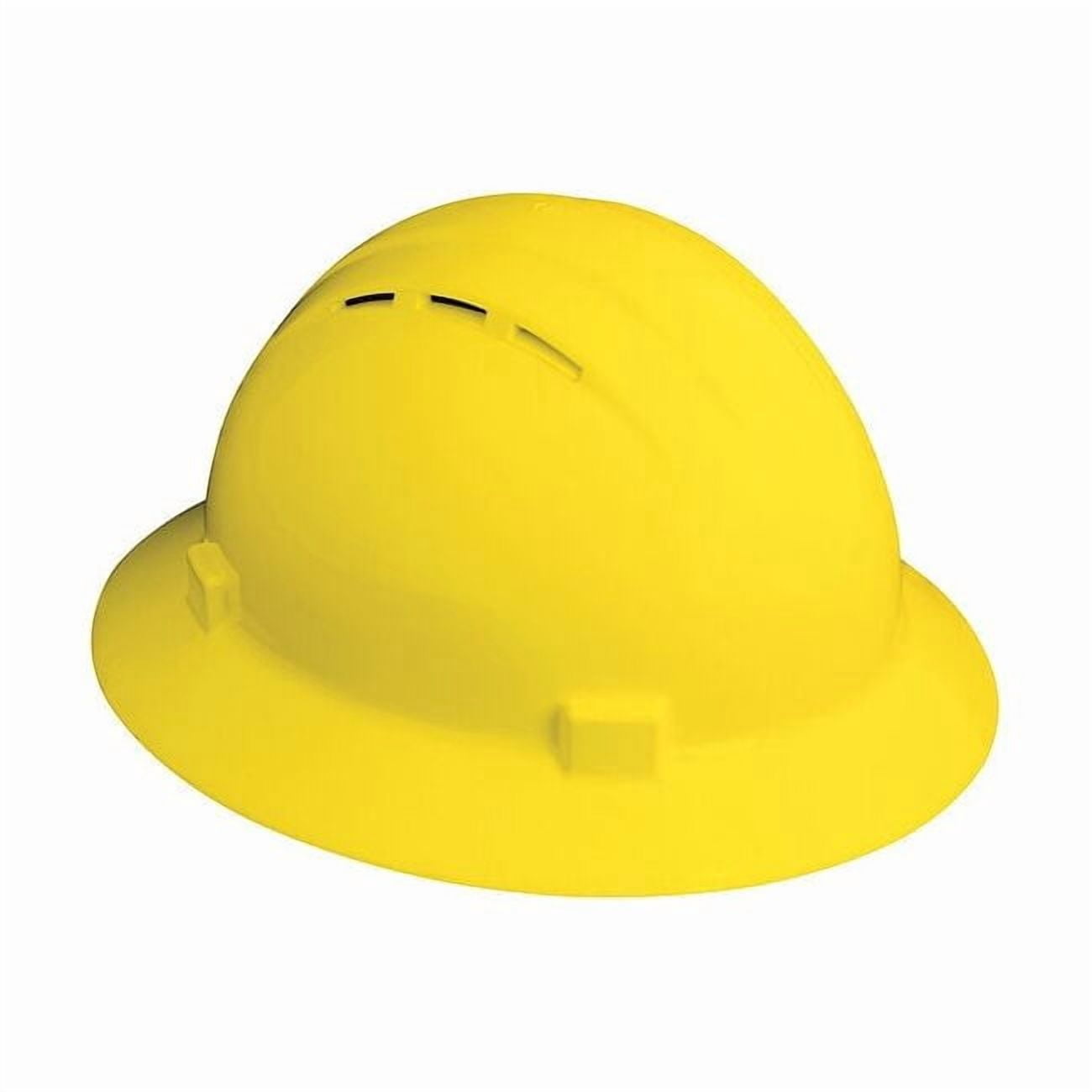 Hard Hat, Americana, Polyethylene, 4 Point Pinlock, Type 1, Class C, Yellow WEL19332YE