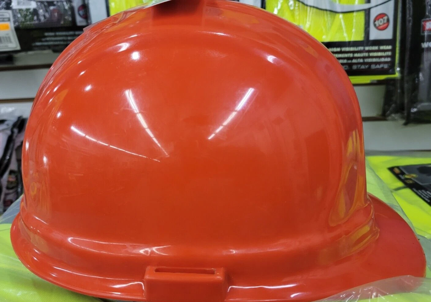 Erb By Delta Plus 19953 Omega Ii Hard Hat - 6-Point Ratchet Suspension - Orange