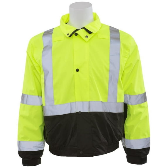Erb S106 Ansi Class 2 High Visibility Bomber Jacket - 5Xl