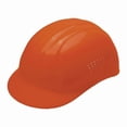 thumbnail image 1 of Bump Cap, Front Brim, Polyethylene, Pinlock Suspension, Orange, Fits Hat Size 6-1/2 to 7-3/4, 1 of 5