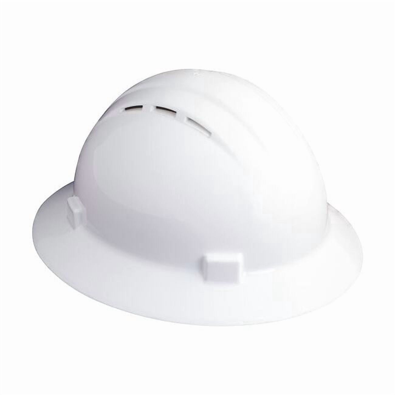 Hard Hat, Americana, Polyethylene, 4 Point Pinlock, Type 1, Class C, White WEL19331WH