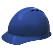 Erb Safety Hard Hat,Type 1, Class C,Ratchet,Blue 19456
