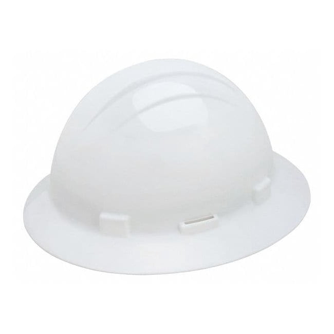 Hard Hat, Americana, Polyethylene, 4 Point Pinlock, Type 1, Class E, White WEL19291WH